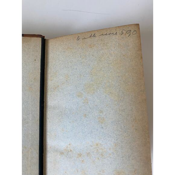 1869 Antique I-II Samlede Skrifter by Carl Bernhard Hardcover Danish Book - Picture 8 of 12